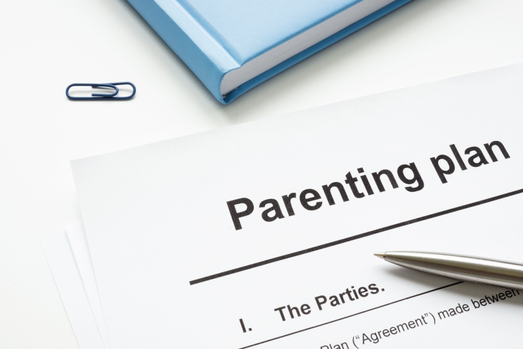 parenting plan in maryland