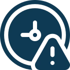Delays in custody or support decisions icon